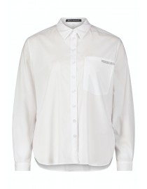 Biała casualowa koszula...